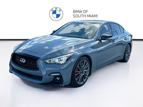 Used 2023 INFINITI Q50 Red Sport 400 RWD image 3