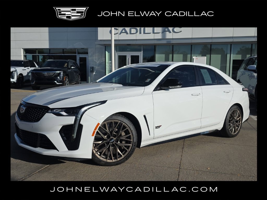 Used 2026 Cadillac CT4 V Blackwing w/ LPO, Bronce Accent Package RWD image 1