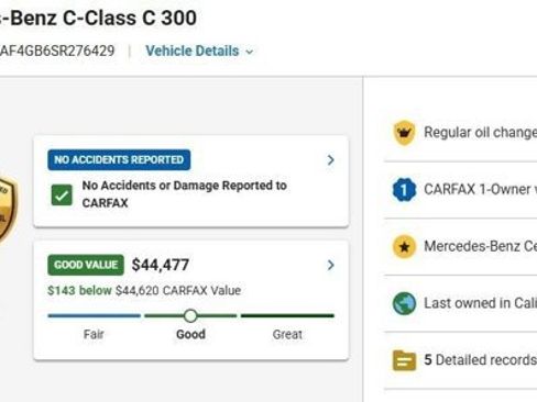 Used 2025 Mercedes-Benz C 300 Sedan image 3
