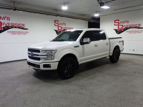 Used 2019 Ford F150 Platinum w/ Technology Package AWD/4WD image 1