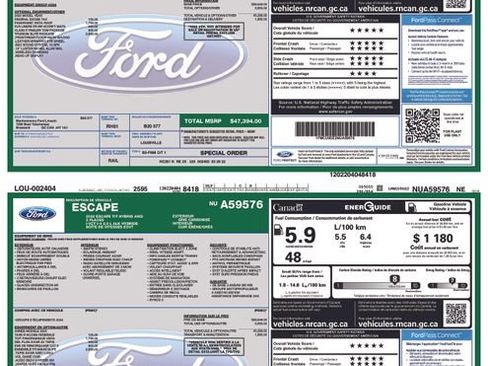 Used 2022 Ford Escape Titanium w/ Titanium Elite Package image 7