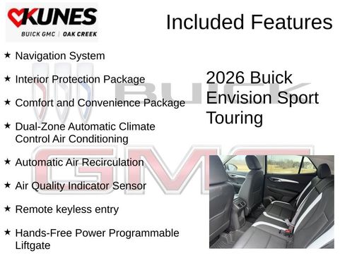 New 2026 Buick Envision Sport Touring AWD/4WD image 2