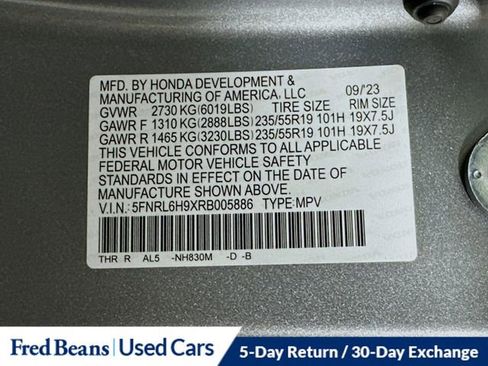 Used 2024 Honda Odyssey Elite image 36