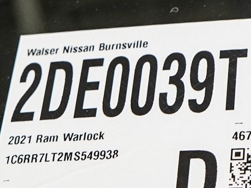 Used 2021 RAM 1500 Warlock w/ Trailer Tow Group AWD/4WD image 31