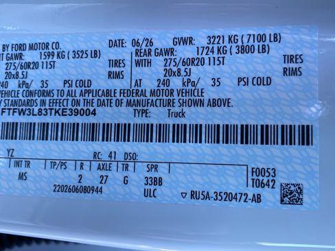 New 2026 Ford F150 XLT w/ Equipment Group 302A MID AWD/4WD image 25