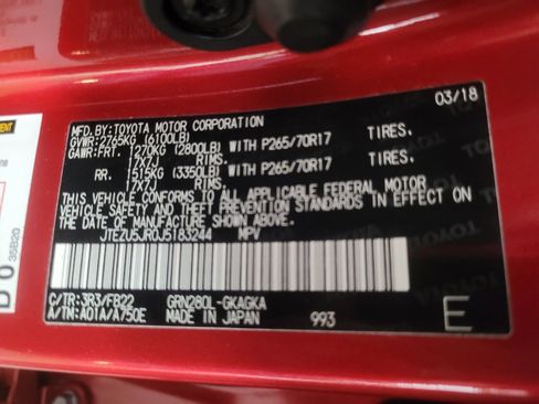 Used 2018 Toyota 4Runner SR5 RWD image 33