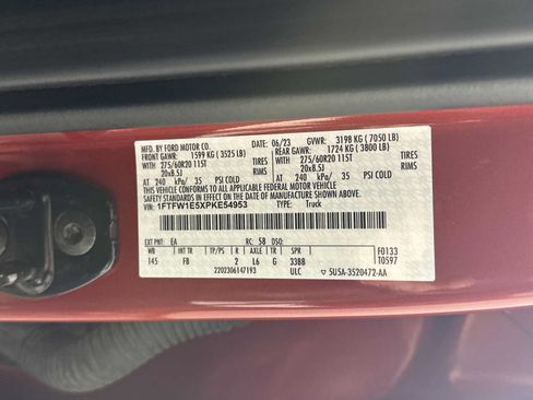 Certified 2023 Ford F150 XLT w/ Equipment Group 302A High AWD/4WD image 41