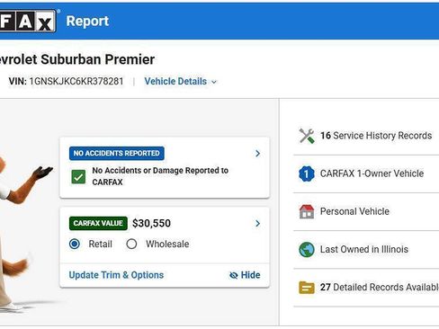 Used 2019 Chevrolet Suburban Premier AWD/4WD image 25
