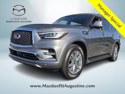Used 2021 INFINITI QX80 Luxe w/ Cargo Package