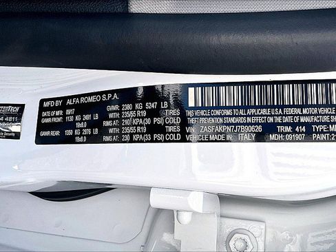 Used 2018 Alfa Romeo Stelvio Sport w/ Quick Order Package 22J Sport image 34