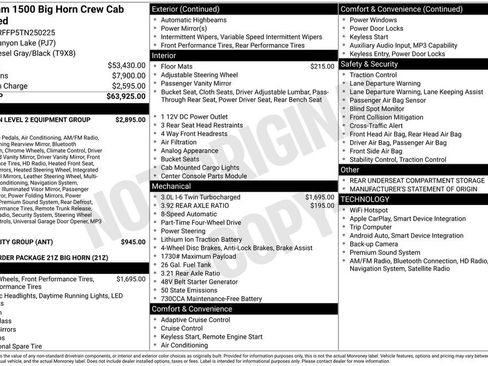 Used 2026 RAM 1500 Big Horn AWD/4WD image 11