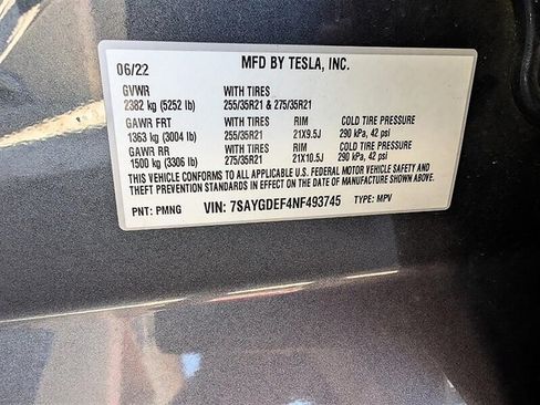 Used 2022 Tesla Model Y Performance AWD/4WD image 31