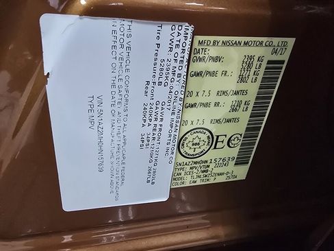 Used 2017 Nissan Murano Platinum AWD/4WD image 34