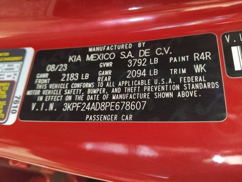 Used 2023 Kia Forte LXS w/ LXS Technology Package FWD image 33