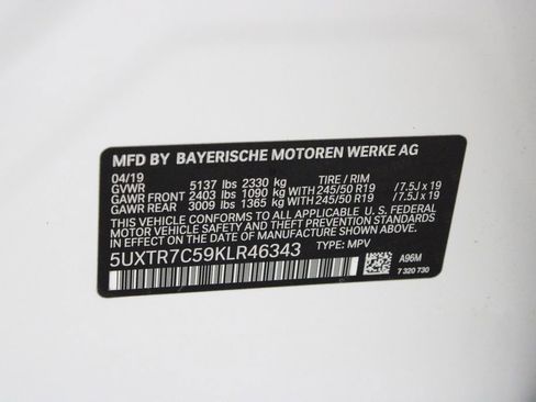 Used 2019 BMW X3 sDrive30i w/ Driving Assistance Package image 20