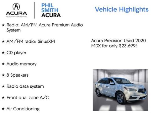 Certified 2020 Acura MDX 3.5L image 5
