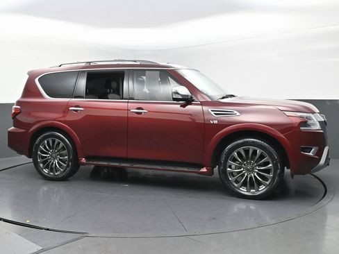 Used 2021 Nissan Armada Platinum w/ Captain's Chairs Package image 6