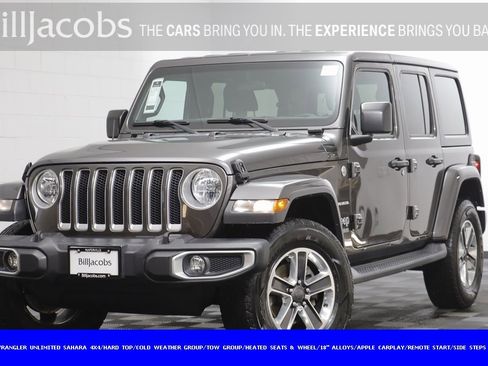 Used 2018 Jeep Wrangler Unlimited Sahara w/ Dual Top Group image 1