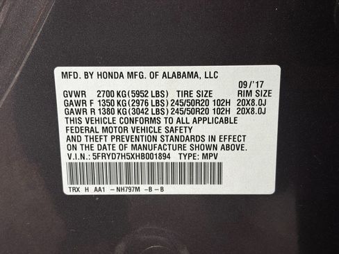 Used 2017 Acura MDX Sport Hybrid w/ Technology Pkg AWD/4WD image 39