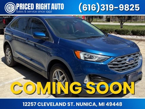 Used 2021 Ford Edge SEL w/ Cargo Accessory Package image 1