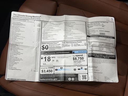 Used 2026 BMW M3 Competition AWD/4WD image 61