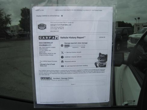 Used 2023 Chevrolet Colorado Z71 w/ Z71 Convenience Package 2 image 8