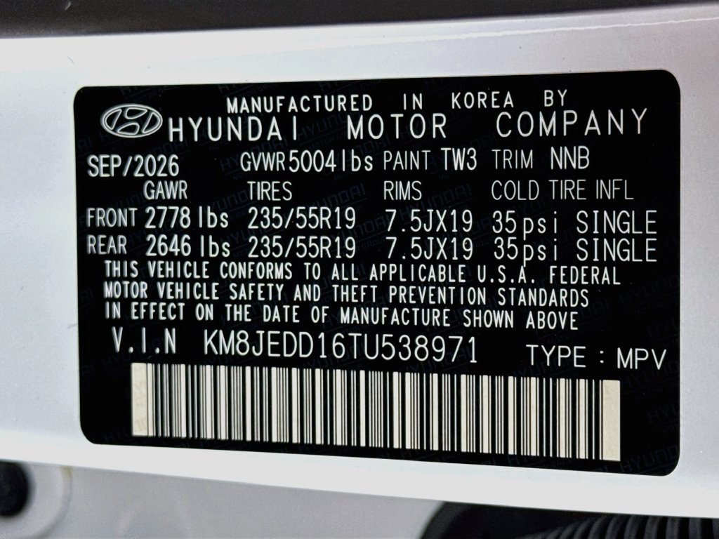 New 2026 Hyundai Tucson Limited AWD/4WD image 17