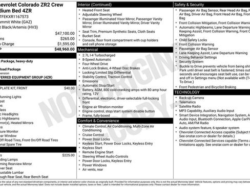 Used 2024 Chevrolet Colorado ZR2 AWD/4WD image 47