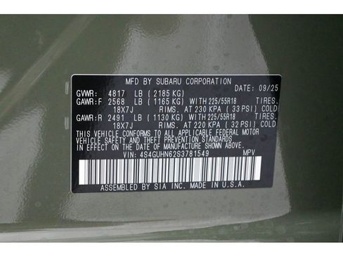 New 2025 Subaru Crosstrek 2.5i Limited w/ Crosstrek Mirror Package image 30