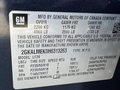 Used 2017 GMC Terrain SLE FWD image 23