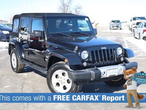 Used 2015 Jeep Wrangler Unlimited Sahara w/ Dual Top Group image 2