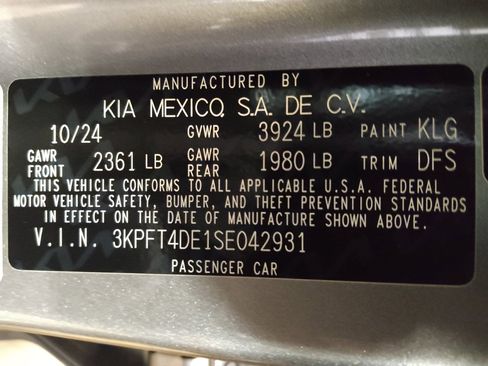 Used 2025 Kia K4 FWD image 33