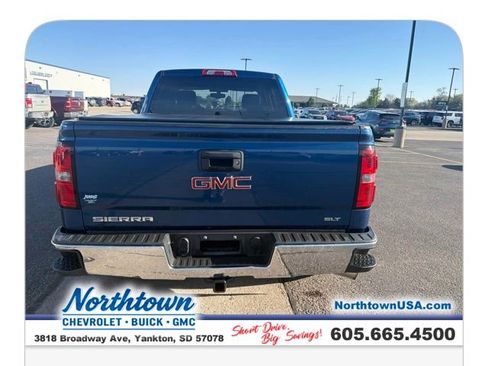 Used 2015 GMC Sierra 1500 SLT w/ SLT Crew Cab Value Package AWD/4WD image 34