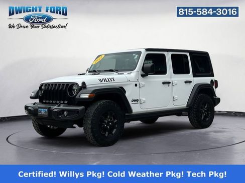 Used 2021 Jeep Wrangler Unlimited Sport AWD/4WD image 1