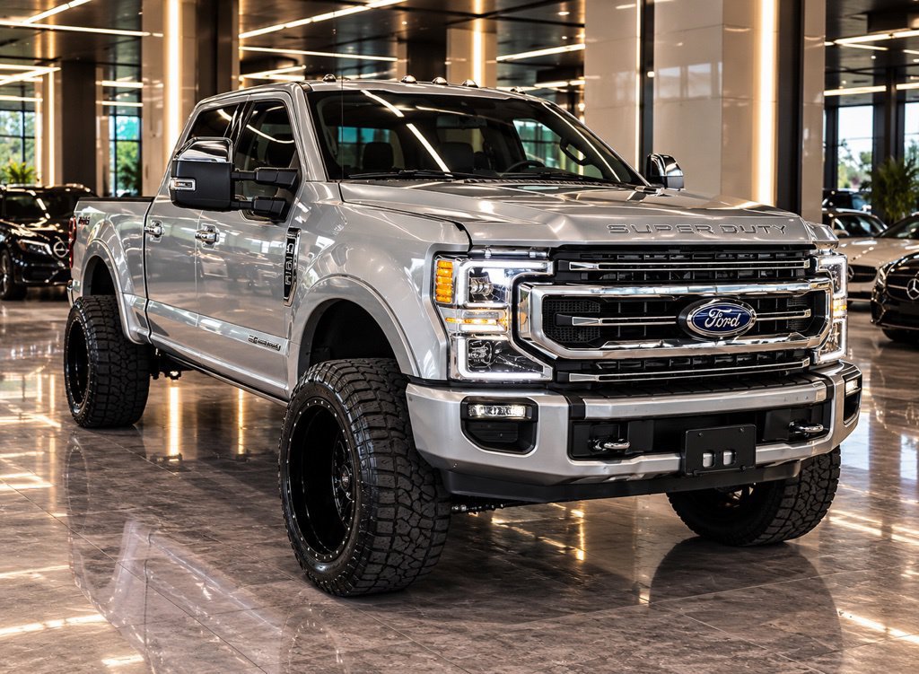 Used 2021 Ford F350 Platinum w/ Tremor Off-Road Package AWD/4WD image 2