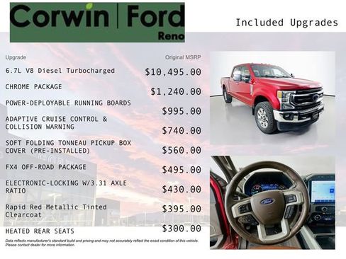 Certified 2022 Ford F350 King Ranch w/ Chrome Package image 3