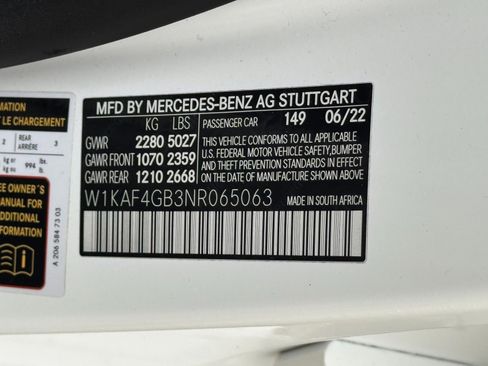 Used 2022 Mercedes-Benz C 300 Sedan w/ AMG Line w/ Night Package image 49