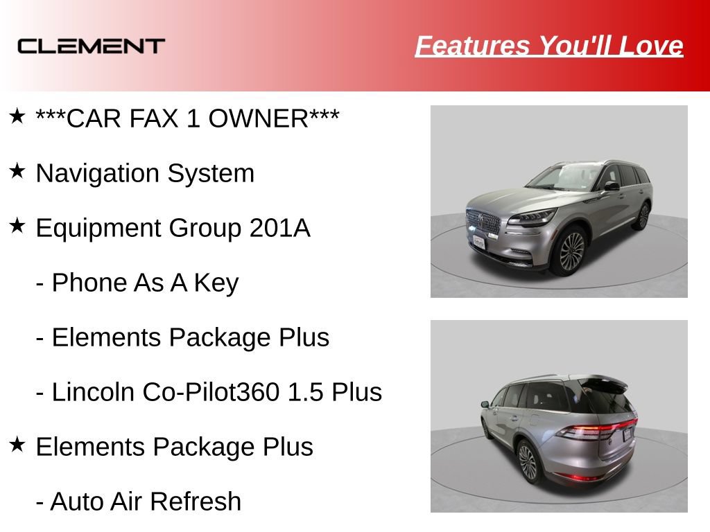 Used 2024 Lincoln Aviator Reserve w/ Equipment Group 201A AWD/4WD image 9