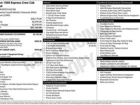 Used 2026 RAM 1500 Express AWD/4WD image 6