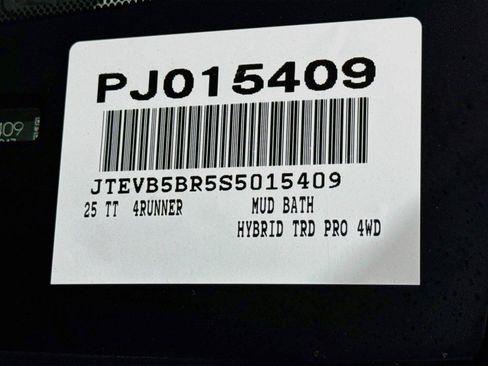 Certified 2025 Toyota 4Runner TRD Pro AWD/4WD image 47