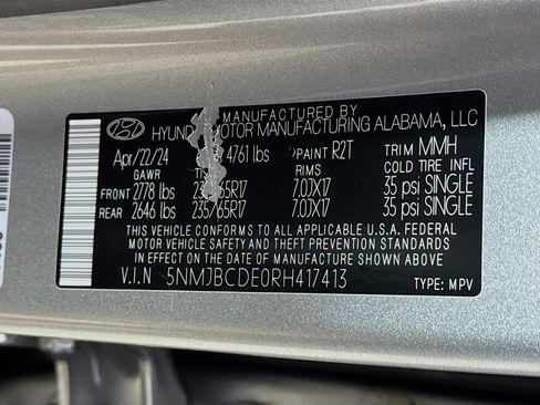 Used 2024 Hyundai Tucson SEL AWD/4WD image 30