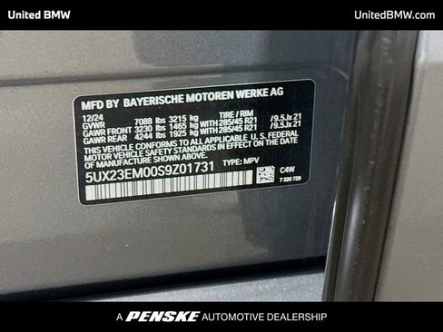 Certified 2025 BMW X7 xDrive40i w/ Premium Package image 16