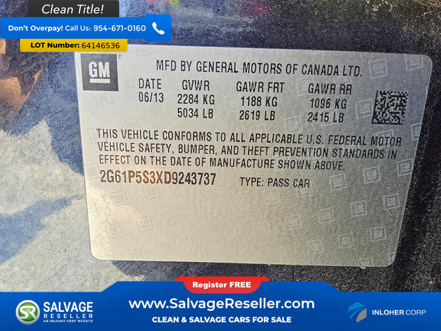 Used 2013 Cadillac XTS Luxury w/ Driver Awareness Package FWD image 16