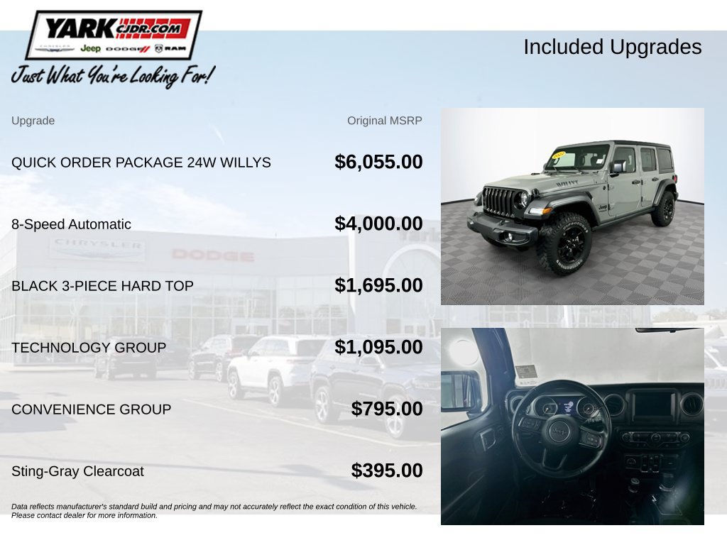 Used 2022 Jeep Wrangler Unlimited Sport AWD/4WD image 5
