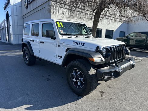 Used 2021 Jeep Wrangler Unlimited Sport image 1