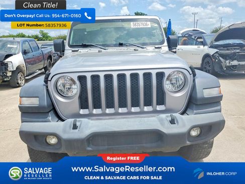 Used 2020 Jeep Wrangler Unlimited Sport S AWD/4WD image 7