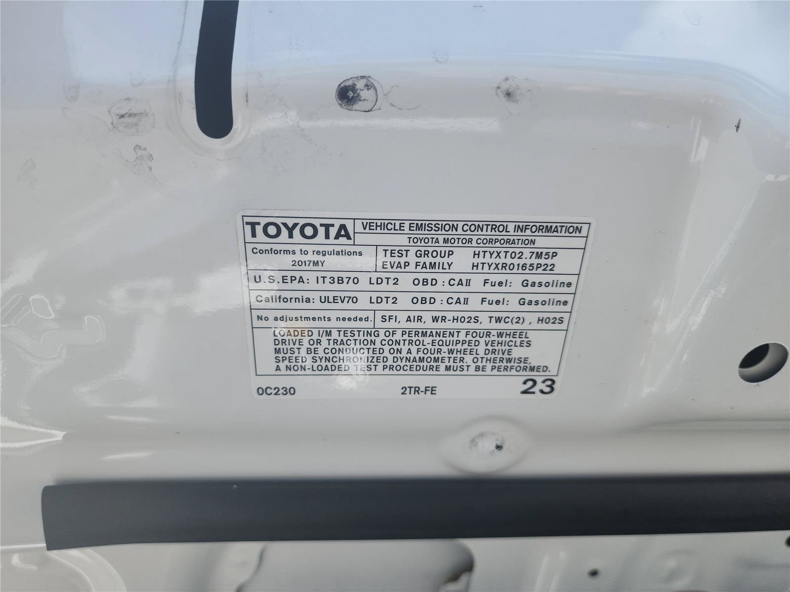 Used 2017 Toyota Tacoma SR5 w/ SR5 Appearance Package (SM) RWD image 12