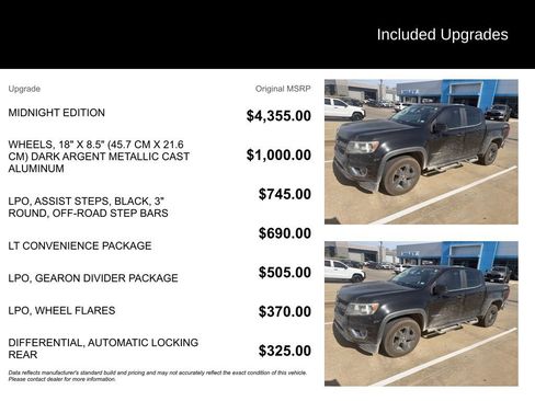 Used 2016 Chevrolet Colorado LT w/ Midnight Edition image 5