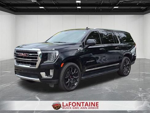 Certified 2021 GMC Yukon XL SLT w/ SLT Premium Package AWD/4WD image 1
