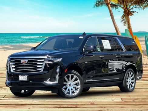 Used 2024 Cadillac Escalade ESV Premium Luxury Platinum AWD/4WD image 2